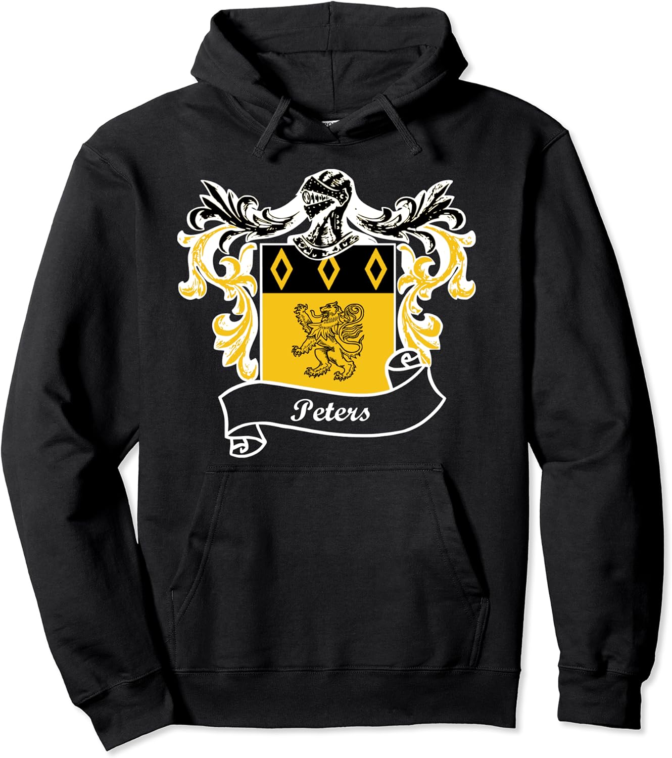 Peters Coat of Arms surname last name family crest Pullover